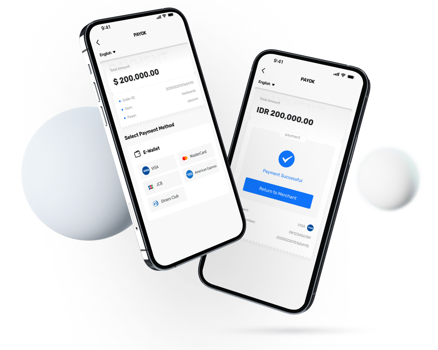 Checkout Interface Example